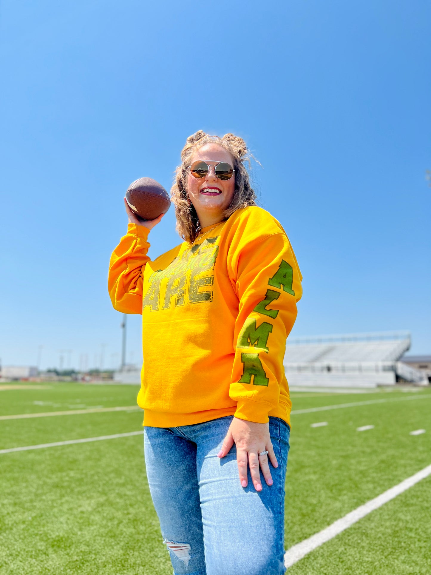 We Are School Spirit with Sleeve (Customizable)