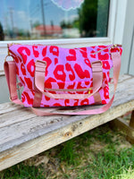 Wild About Pink Leopard Duffle (Restock)