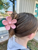 Large Flower Claw Clips (Multiple Colors)