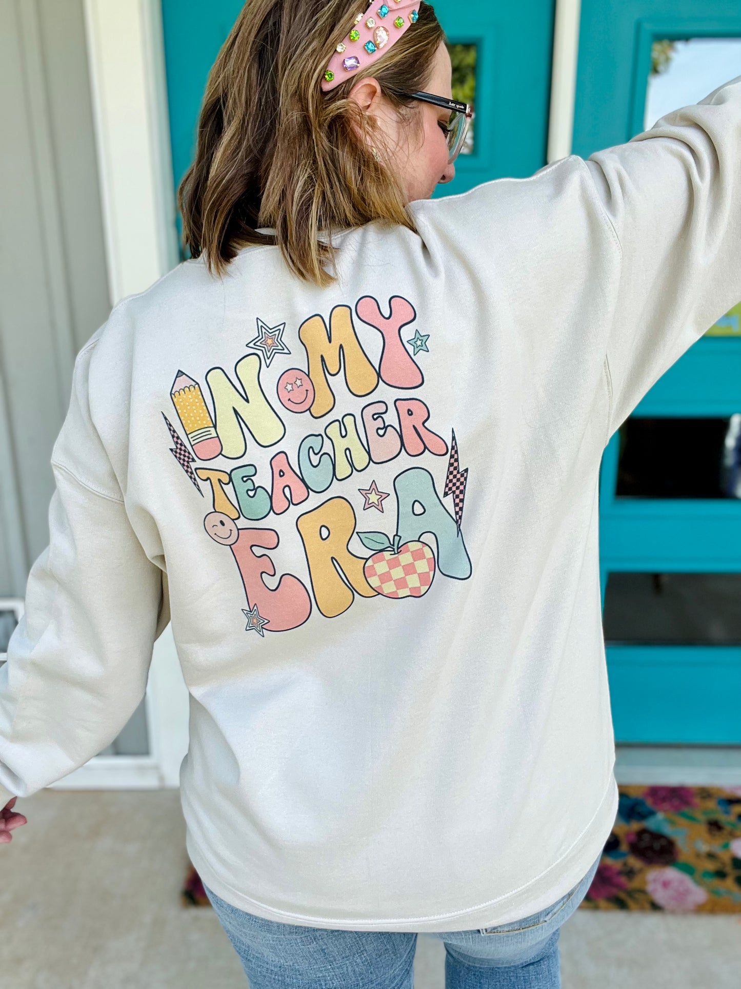 Custom Teacher Era Graphic (Sweatshirt or Tee)