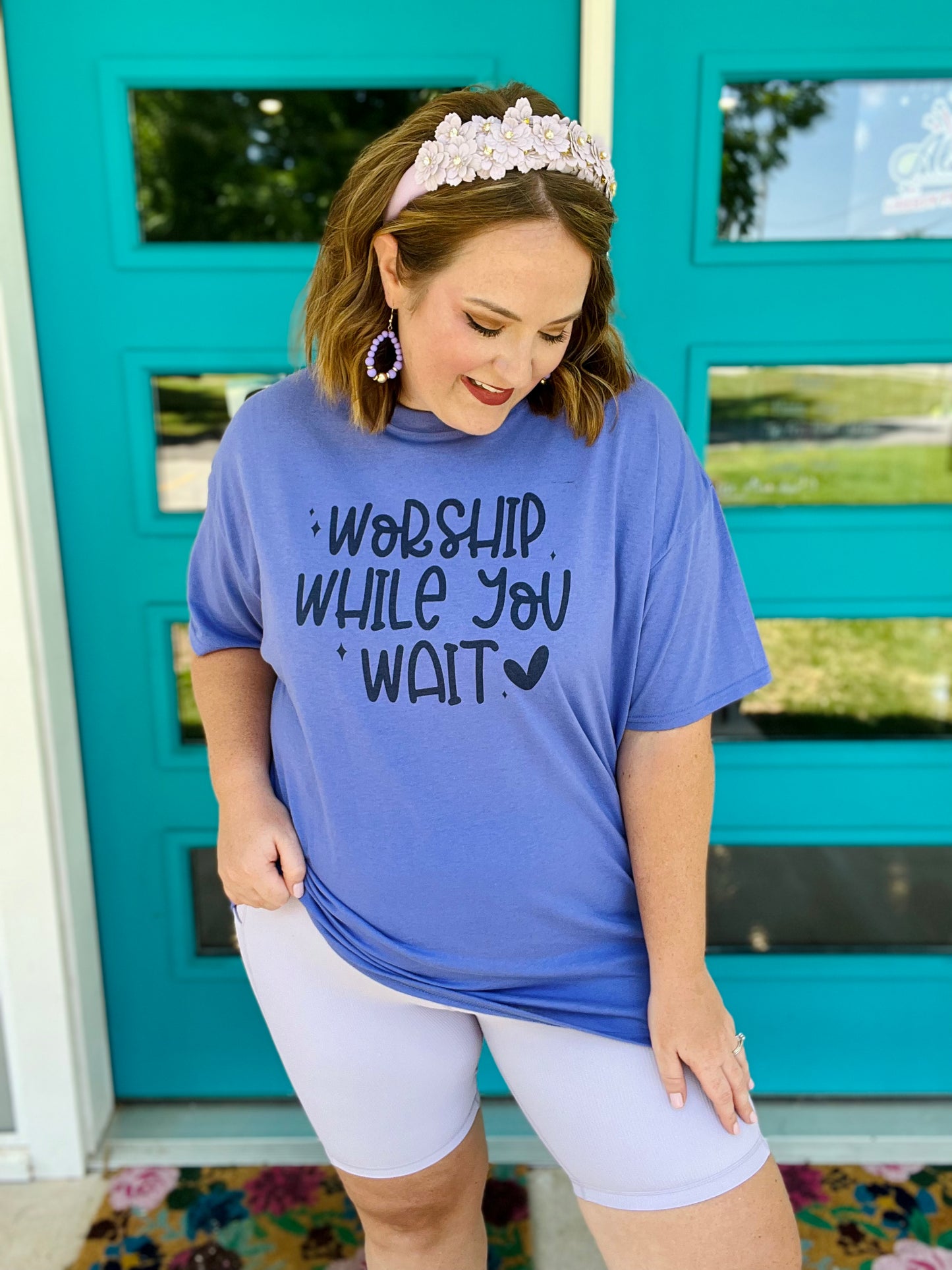 Worship While You Wait on Purple