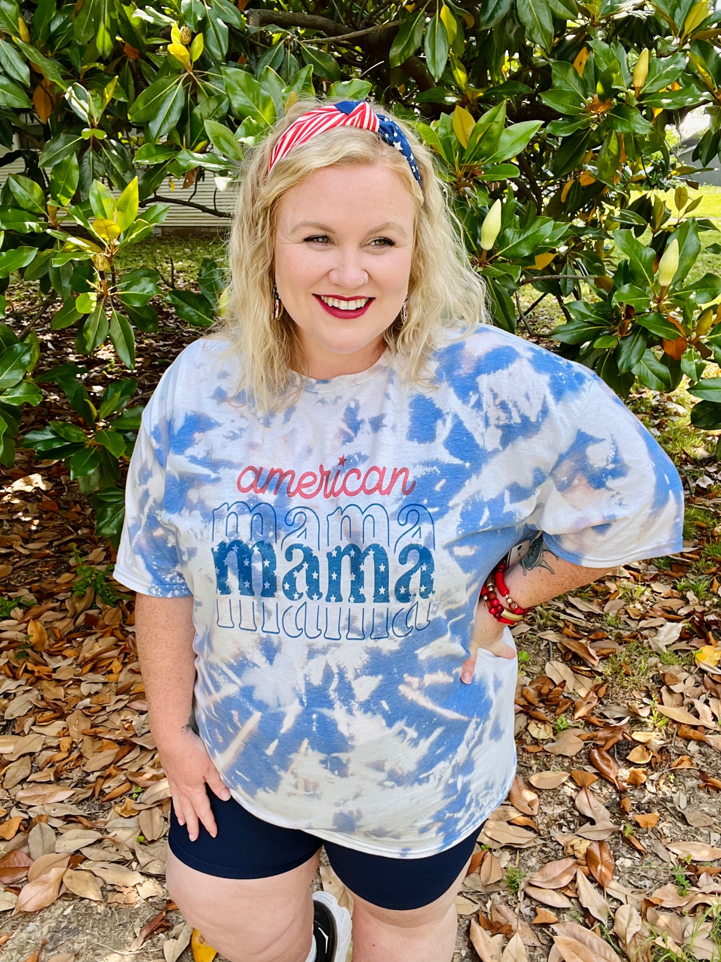 American Mama Bleached Tee