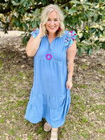 Deidra Denim Blue Maxi (Re-Stock!!)
