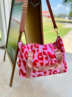 Wild About Pink Leopard Duffle (Restock)