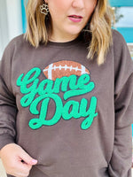 Game Day Chenille Patch Sweatshirt (Any Color!)