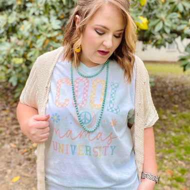 Cool Mama's University on Tie Dye Green