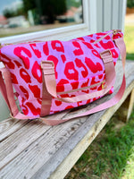 Wild About Pink Leopard Duffle (Restock)