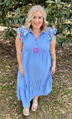 Deidra Denim Blue Maxi (Re-Stock!!)