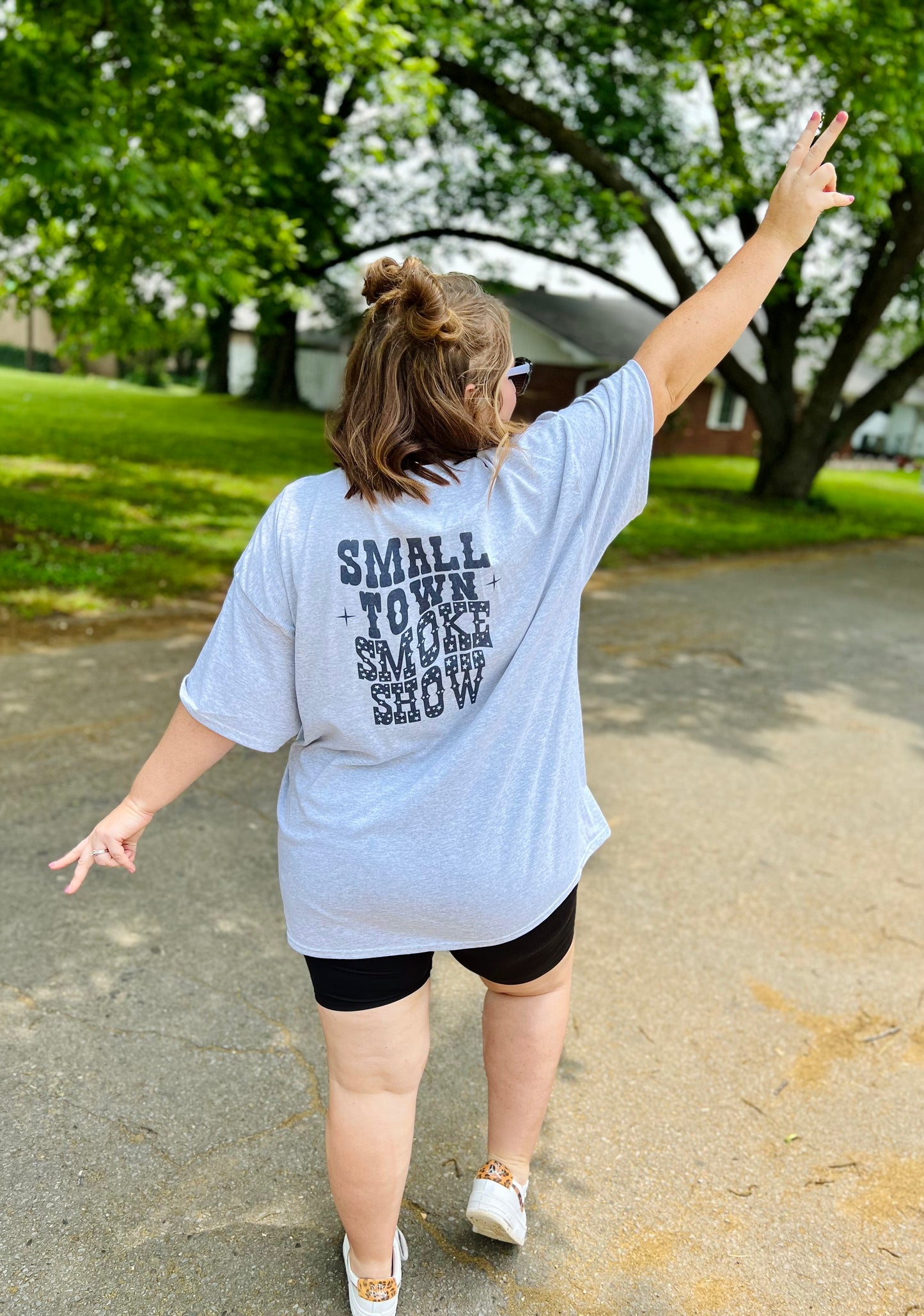 Small Town Smokeshow Pocket Tee