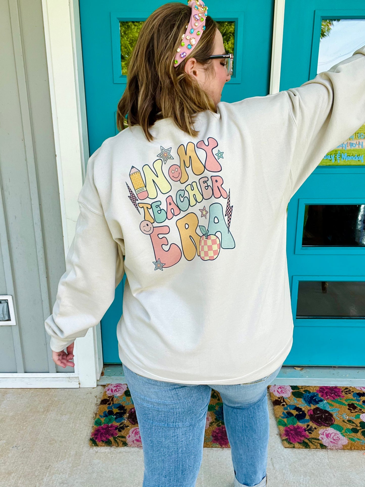 Custom Teacher Era Graphic (Sweatshirt or Tee)