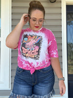 Space Rodeo Neon Bleached Tee