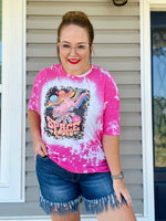 Space Rodeo Neon Bleached Tee