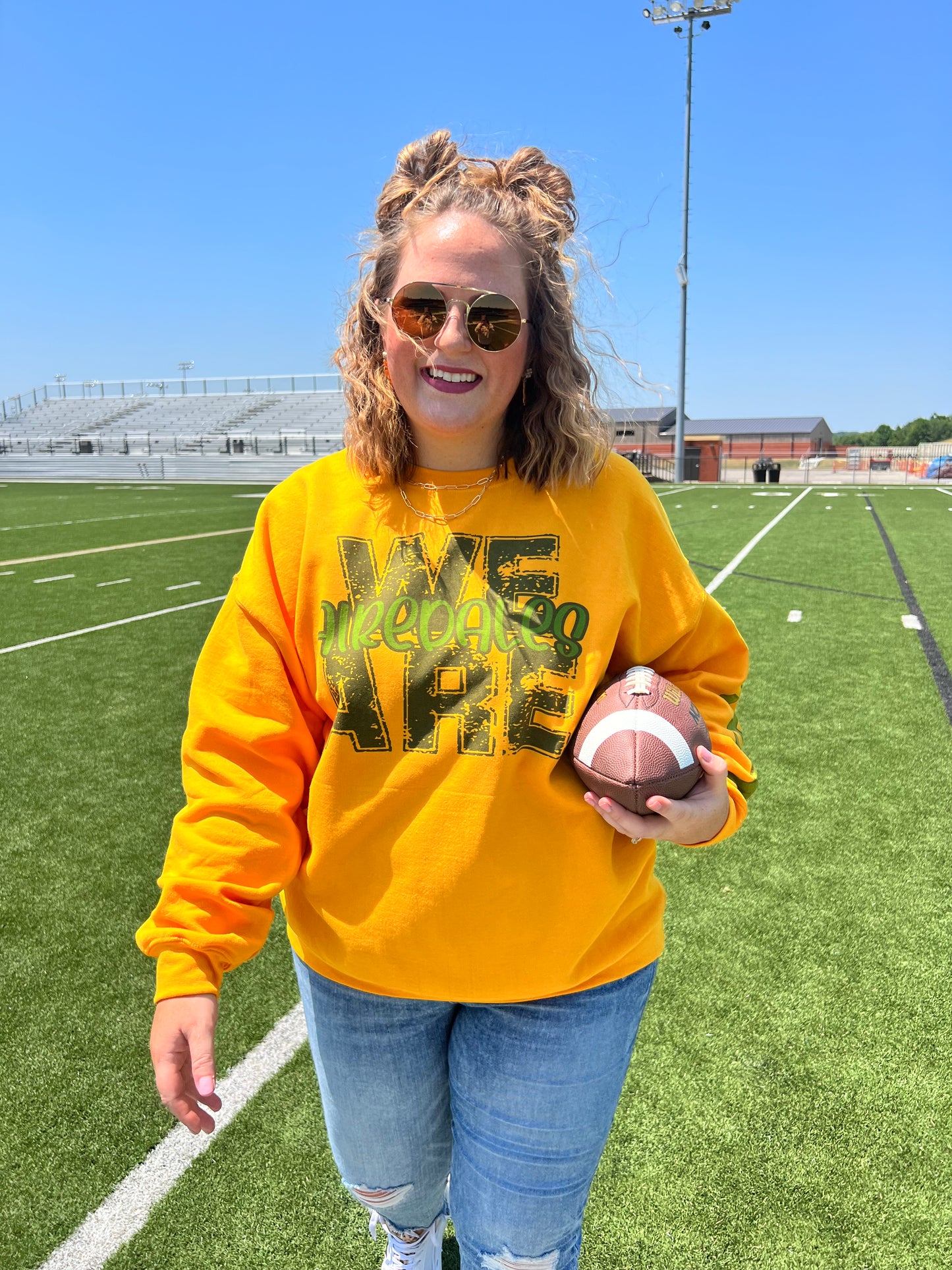 We Are School Spirit with Sleeve (Customizable)