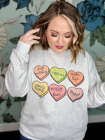 Mom Life Hearts on Light Gray