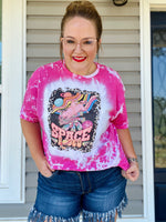 Space Rodeo Neon Bleached Tee