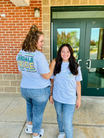 Let's Go Pocket Tee (Front/Back, Customizable)