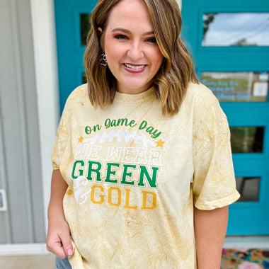 On Game Day Graphic Tee on Citrine