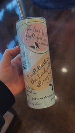 Bibe Verse Affirmations Pink 20 oz Tumbler
