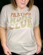 Praying Mom’s Club on Cream V-Neck