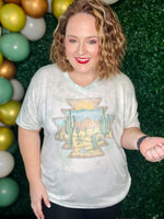 Aztec Hand Dyed B-Neck