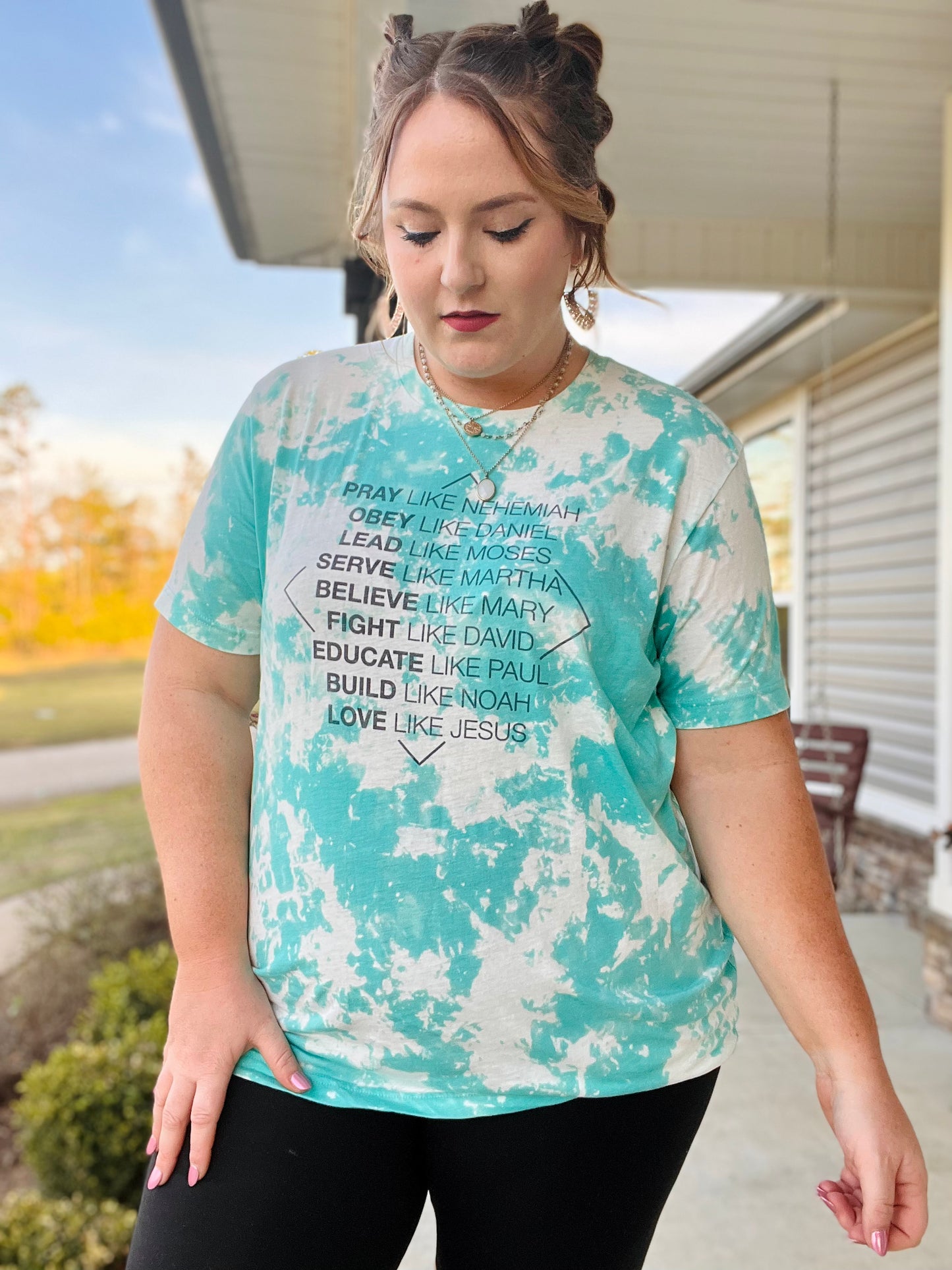 Heroes of Faith Bleached Tee
