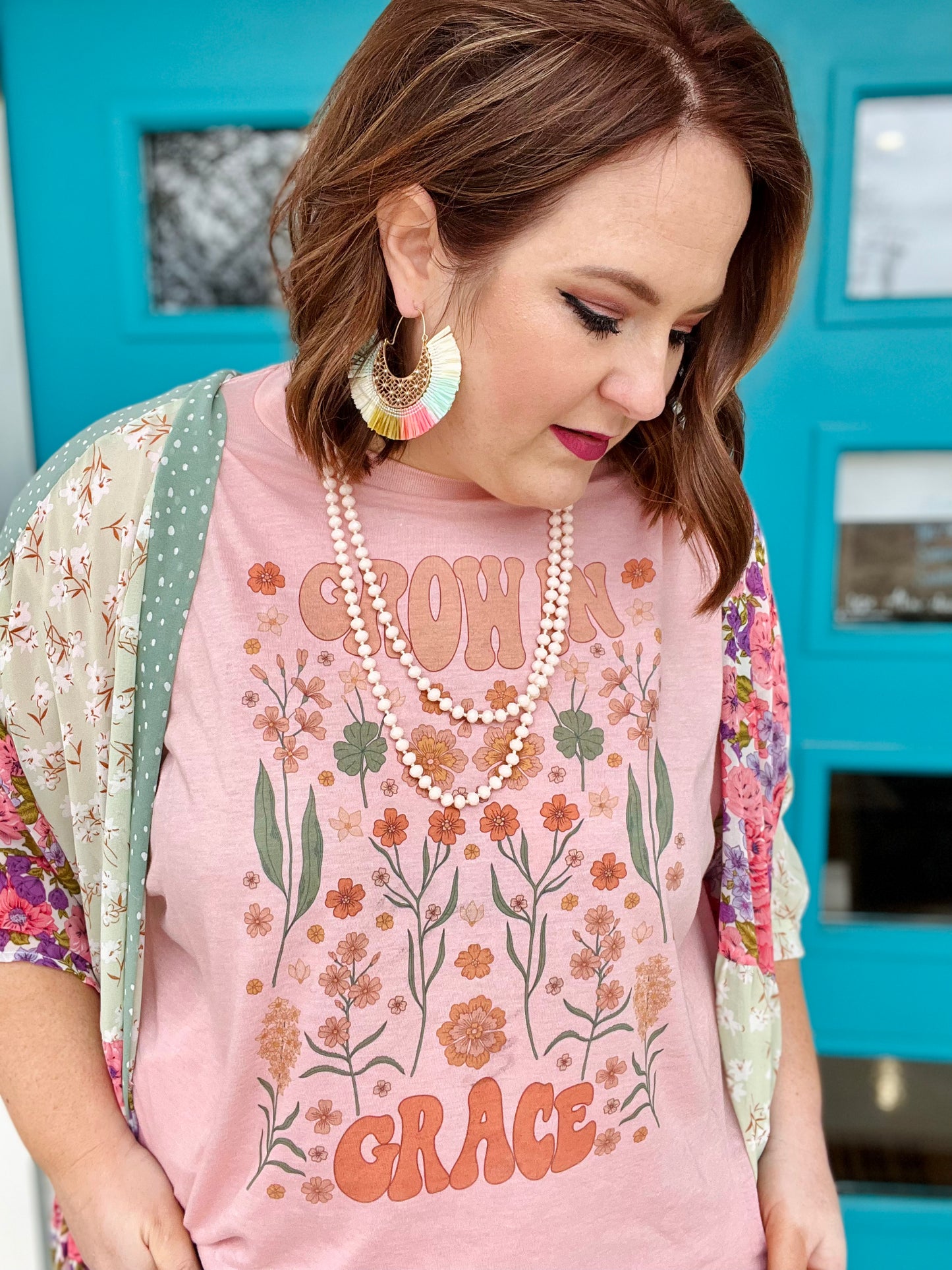 Grow in Grace on Peach