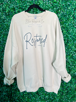 Restored Sweatshirt on Cream