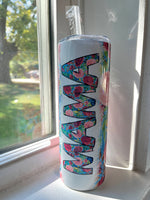 Mama Floral 20 oz Tumbler