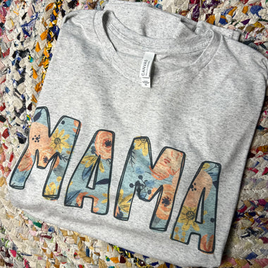 Mama Floral Tee