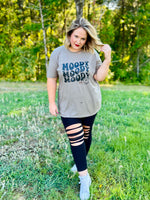 Moody Distressed Tee