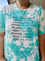 Heroes of Faith Bleached Tee