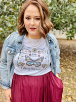 Be Transformed Graphic Tee on Heathered Gray