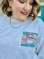 Merry Mama Sweatshirt (Front and Back Design)