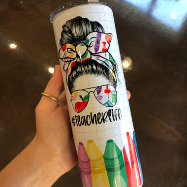 Teacher Life 20 oz Tumbler