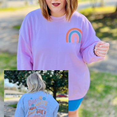 Rainbow Retro Design (Tee/Sweatshirt)