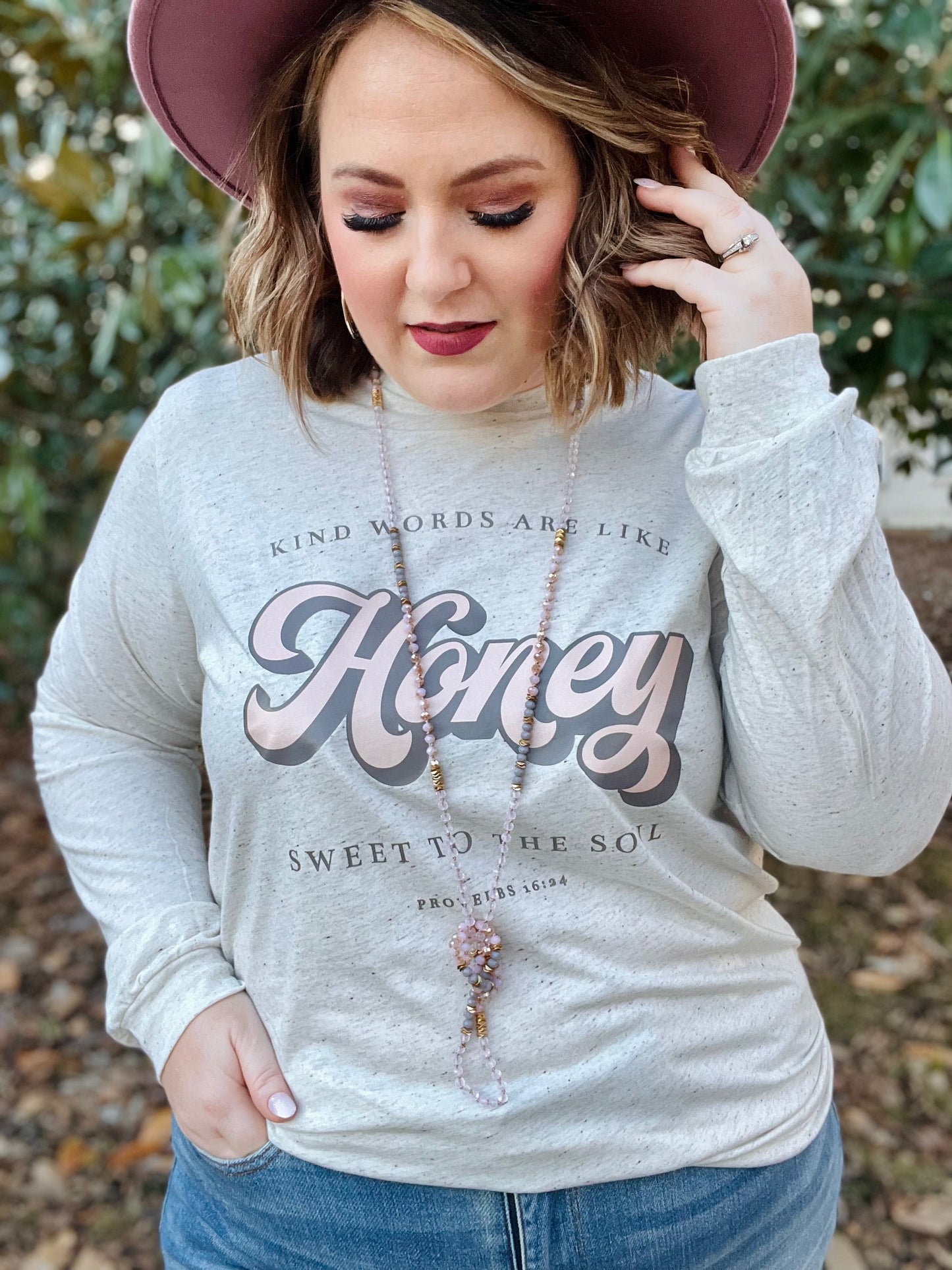 Kind Words Are Like Honey Long Sleeve Tee