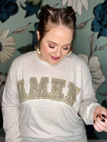 AMEN Leopard on Oatmeal Long Sleeve