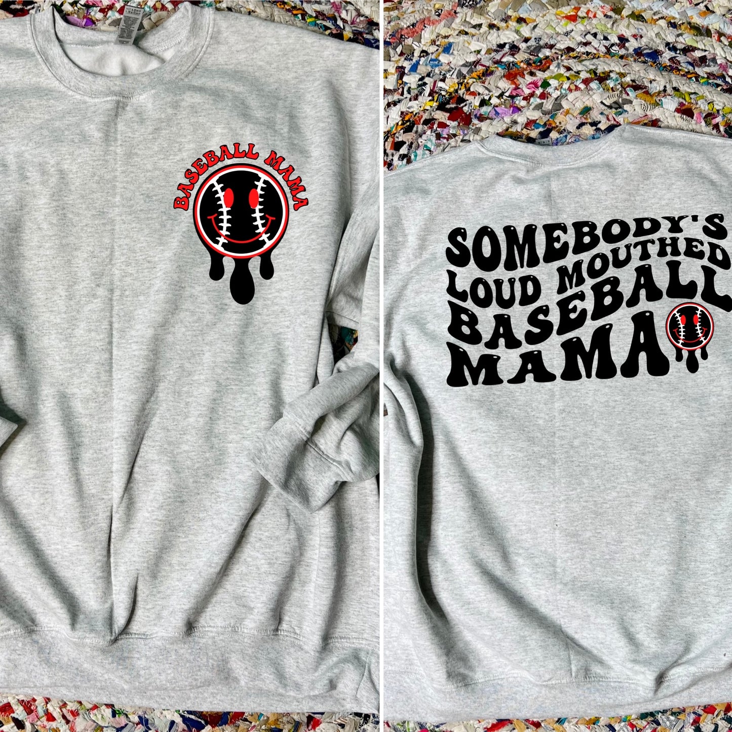 Loud Mouth Sports Mama (Sweatshirt, Tee, or long sleeve)