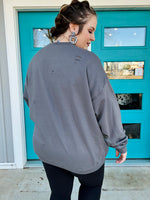 Marilyn/Tupc Distressed Sweatshirt