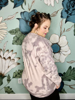 Boho Peace Sign Hand Dyed Sweatshirt