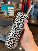 Black Leopard 20 oz Tumbler