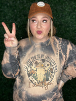 I Ain’t Lyin’ Bleached Sweatshirt