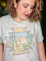 Aztec Hand Dyed B-Neck