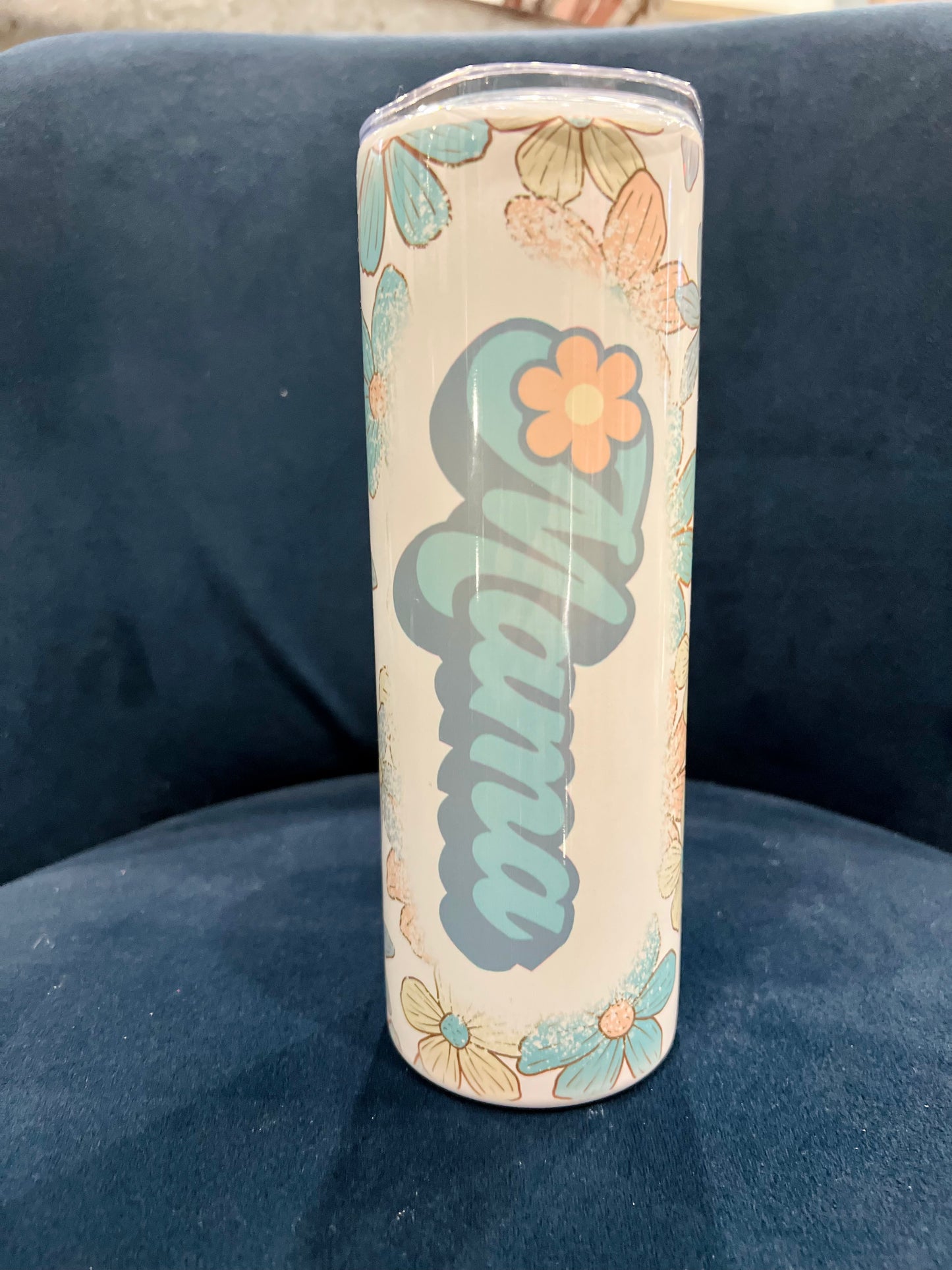 Mama Spring Floral 20 oz Tumbler