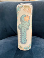 Mama Spring Floral 20 oz Tumbler
