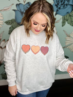I have Loved You Sweatshirt on Gray (Front and Back)