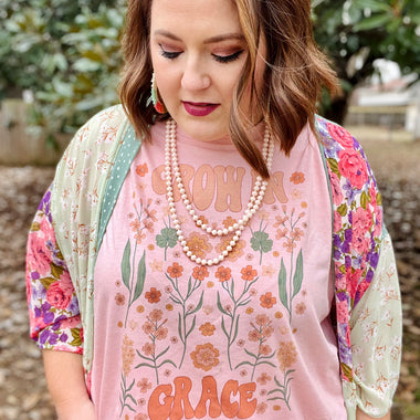 Grow in Grace on Peach