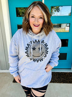 Mama Smiley Hoodie with Printed Hood
