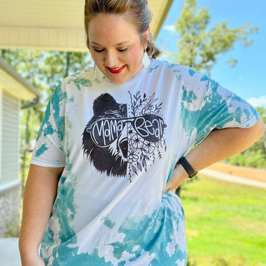 Mama Bear Bleached Tee