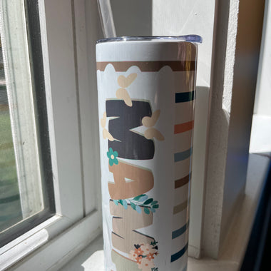 Mama Stripes 20 oz Tumbler